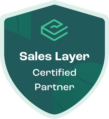 Insignia oficial de Sales Layer Certified Partner